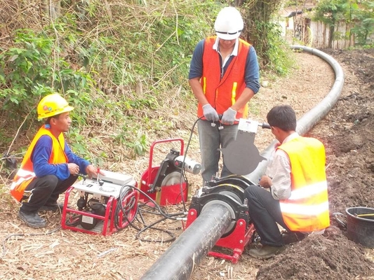 160MM Hdpe 파이프 열융합 용접기 220V
