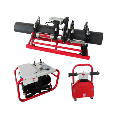 PE PPR PB PVDF HDPE 파이프를 위한 퓨전 기계를 용접하는 250MM 220V 엉덩이