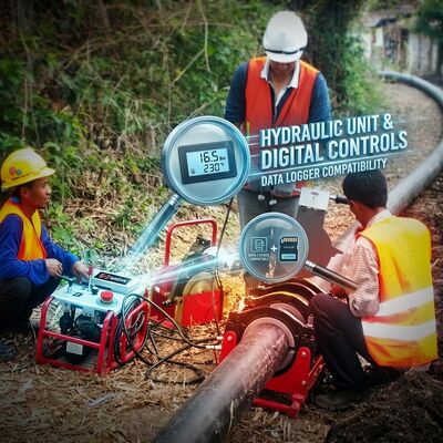220V 160mm HDPE 열융합 용접기