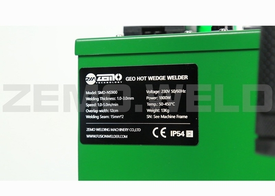 HDPE ＬＤＰＥ PVC 에바를 용접하기 위한 1800W 230V 차수막 용접기