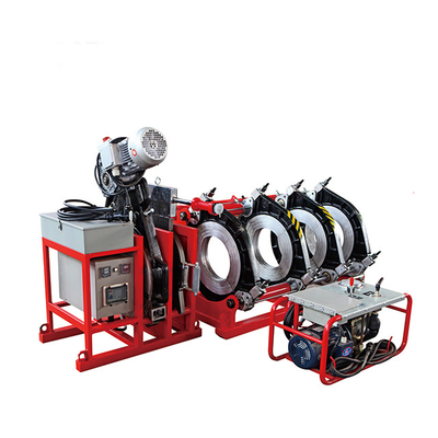 기계 Hdpe 맞댐 용접기 380V를 용접하는 ASTM 18 " PE 열판