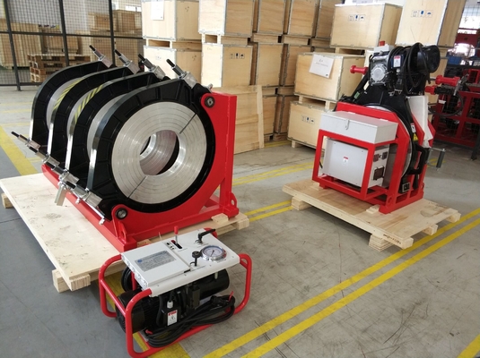 380V 36 " IPS HDPE 열융합 기계 1360KG 세미 오토매틱
