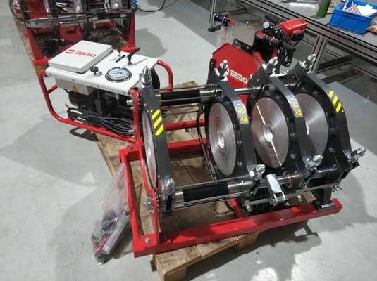 220V HDPE 맞대기 융착 용접기, IPS 14 " Hdpe 수력 용접기
