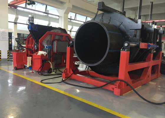 완전 자동 HDPE 파이프 수력 맞댐 용접기 1800MM 35KW