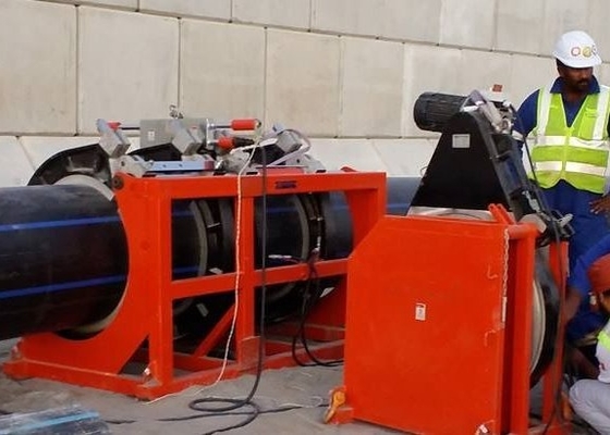 800MM Hdpe 수력 맞대기 융착 용접기 DVS2207/1 08/2007