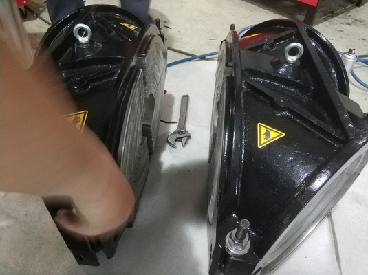 기계 ISO CE 인증을 용접하는 수력 HDPE 파이프 전기적 융합